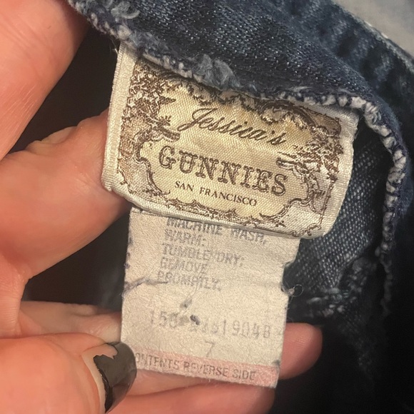 Gorgeous Vtg Cottagecore Denim Front Button Skirt - Picture 4 of 4